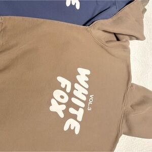 White Fox Hoodie (Tan Only)